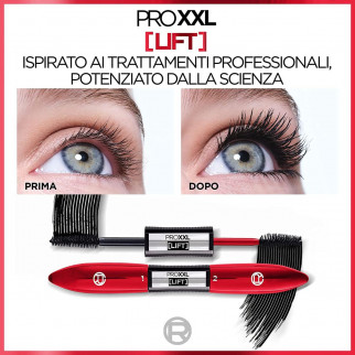 L'Oréal Paris Pro XXL Lift 2in1 Mascara Incurvante e Primer Volumizzante Colore Nero