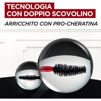 L'Oréal Paris Pro XXL Lift 2in1 Mascara Incurvante e Primer Volumizzante Colore Nero