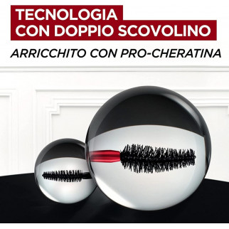 L'Oréal Paris Pro XXL Lift 2in1 Mascara Incurvante e Primer Volumizzante Colore Nero