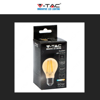 V-Tac VT-2123 Lampadina LED E27 12W Bulb A60 Goccia Filament