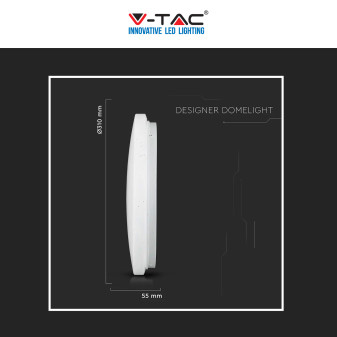 V-Tac Gallery VT-8418 Plafoniera LED Rotonda 18W SMD Changing