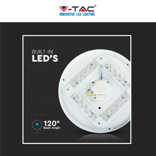 V-Tac Gallery VT-8418 Plafoniera LED Rotonda 18W SMD Changing