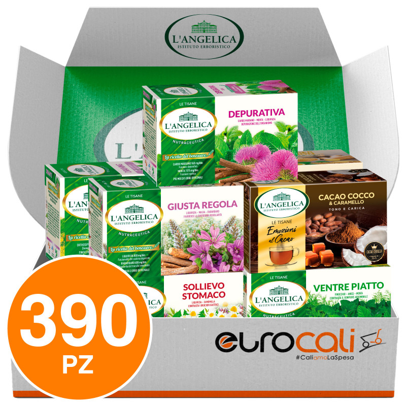 L'Angelica Tisane Funzionali Assortite Nutraceutica Superfood Emozioni al Cacao Criollo Ricetta del