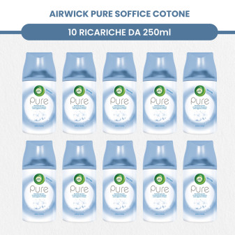 Air Wick Pure Freshmatic per Diffusori Spray Automatici Anti Odore Profumo di Primavera + Soffice