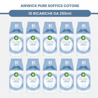 Air Wick Pure Freshmatic per Diffusori Spray Automatici Anti Odore Profumo di Primavera + Soffice