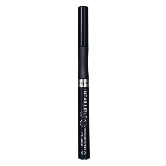 L'Oréal Paris Infaillible Precision Felt Eyeliner in Penna Ultra Sottile Colore 01 Black