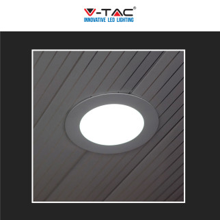 V-Tac VT-1207-RD Pannello LED Rotondo 12W SMD da Incasso con