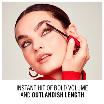 Rimmel London Wonder'Volume Thrill Seeker Mascara Volumizzante a Lunga Tenuta con Pantenolo Colore