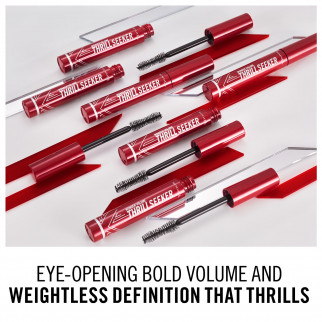 Rimmel London Wonder'Volume Thrill Seeker Mascara Volumizzante a Lunga Tenuta con Pantenolo Colore