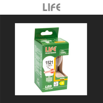 Life Lampadina LED E27 11W Bulb A60 Goccia Filament Dimmerabile