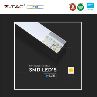 V-Tac Pro VT-7-40 Lampada LED a Sospensione 40W SMD Linear