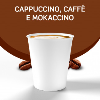 Bicchieri in Carta Riciclabile Colore Bianco da 240ml - Confezione da 50 Bicchieri