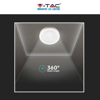 V-Tac Gallery VT-8402 Plafoniera LED Rotonda 20W/40W SMD