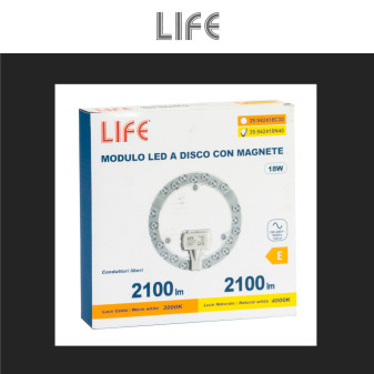 Life Modulo LED Circolina 18W SMD Ø176mm a Disco per Plafoniere