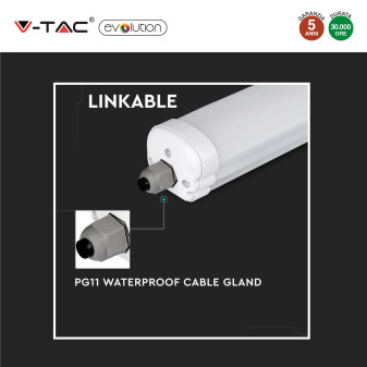 V-Tac Evolution VT-1524 Tubo LED Plafoniera 24W Lampadina SMD