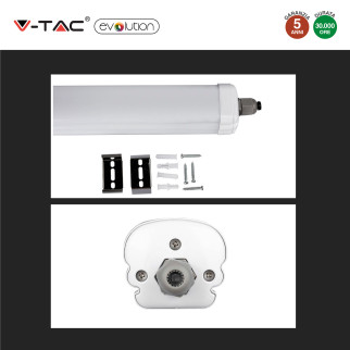 V-Tac Evolution VT-1524 Tubo LED Plafoniera 24W Lampadina SMD