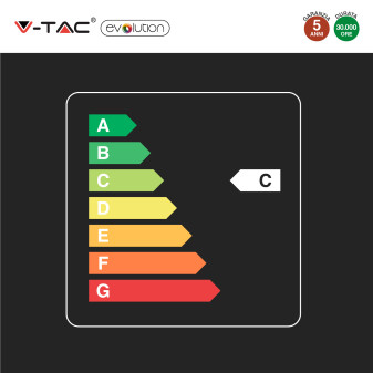 V-Tac Evolution VT-1524 Tubo LED Plafoniera 24W Lampadina SMD