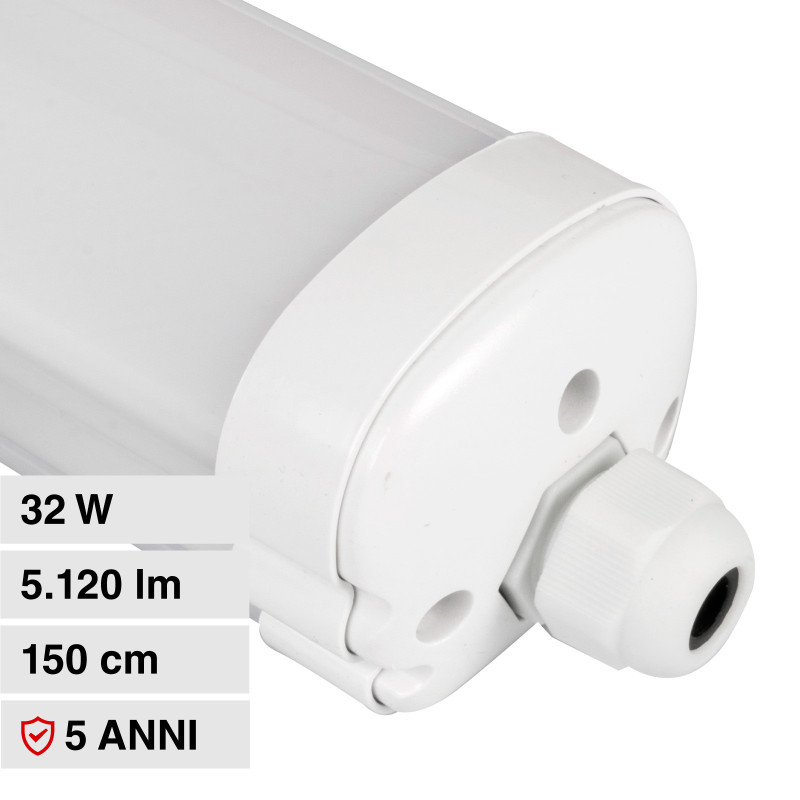 V-Tac Evolution VT-1532 Tubo LED Plafoniera 32W Lampadina SMD