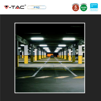 V-Tac Pro VT-160 Tubo LED Plafoniera 60W Lampadina Chip Samsung