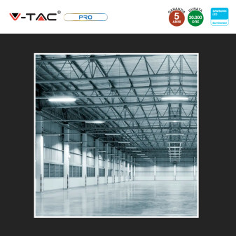 V-Tac Pro VT-160 Tubo LED Plafoniera 60W Lampadina Chip Samsung