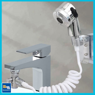 Intergross Doccino Extra con Getto Doppia Funzione e Tubo a Spirale da 1.5 metri