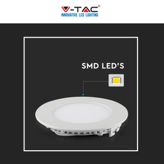 V-Tac VT-2207 Pannello LED Rotondo 22W SMD da Incasso con