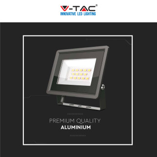 V-Tac VT-4924 Faro LED Floodlight 20W SMD IP65 Colore Nero -
