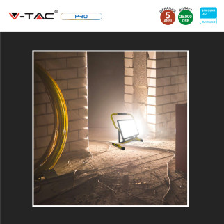 V-Tac VT-109 Faro LED Floodlight 100W Portatile SMD IP65 Chip