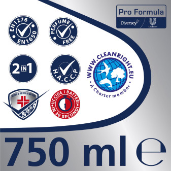 Lysoform Professional Safeguard Spray Disinfettante Detergente 2in1 Presidio Medico Chirurgico - 3