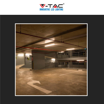 V-Tac VT-1249 Tubo LED Plafoniera 36W Lampadina SMD IP65 120cm