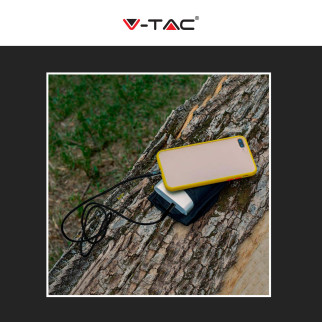 V-Tac VT-5303 Cavo USB Type-C Lunghezza 1m Colore Nero con Display LED - SKU 7746