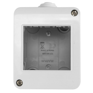 MAPAM Box GEM 2P - mod. S6102B - Compatibile con Vimar PLANA