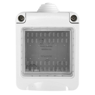 MAPAM Idrobox IP55 GEM 2P - mod. S6202B - Compatibile con Vimar PLANA