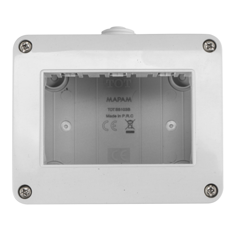 MAPAM Box JOY 3P - mod. S5103B - Compatibile con BTicino MATIX