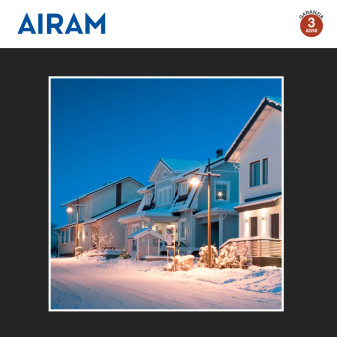 Bot Lighting Airam Frost Lampadina LED E27 8W Bulb A60 Goccia SMD per