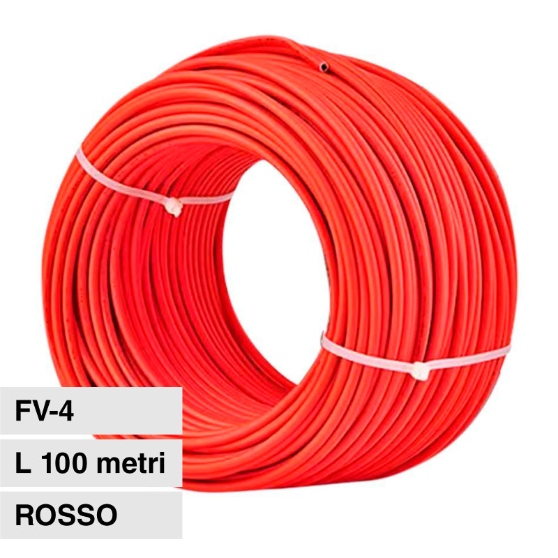 V-Tac Cavo FV-4 di Collegamento per Pannelli Solari