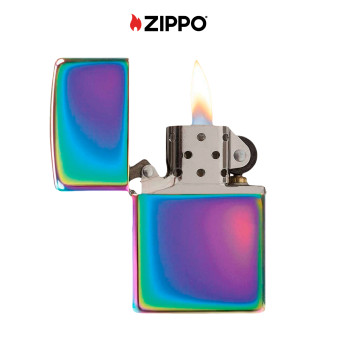 Zippo Accendino a Benzina Ricaricabile ed Antivento Multi Color -
