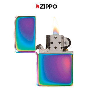 Zippo Accendino a Benzina Ricaricabile ed Antivento Multi Color -