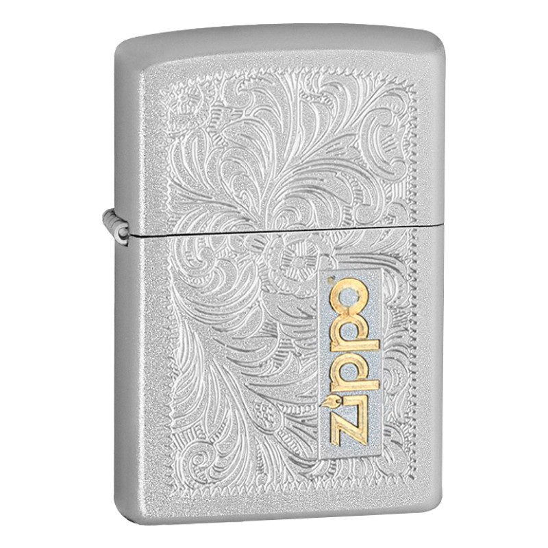 Zippo Accendino a Benzina Ricaricabile ed Antivento con Fantasia