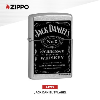 Zippo Accendino a Benzina Ricaricabile ed Antivento con Fantasia Jack