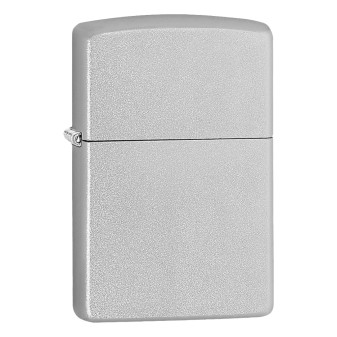 Zippo Accendino a Benzina Ricaricabile ed Antivento Satin Chrome -