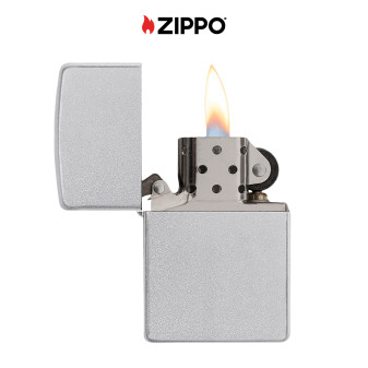 Zippo Accendino a Benzina Ricaricabile ed Antivento Satin Chrome -