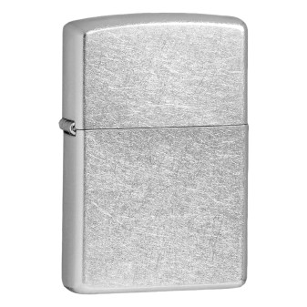 Zippo Accendino a Benzina Ricaricabile ed Antivento Street Chrome -