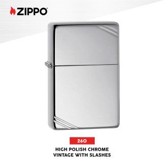 Zippo Accendino a Benzina Ricaricabile ed Antivento High Polish