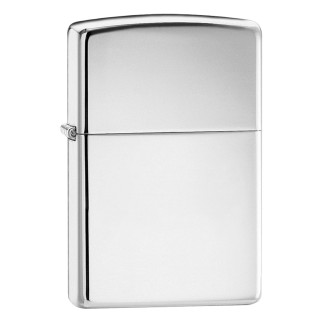 Zippo Accendino a Benzina Ricaricabile ed Antivento High Polish