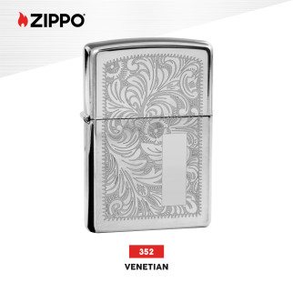 Zippo Accendino a Benzina Ricaricabile ed Antivento con Fantasia