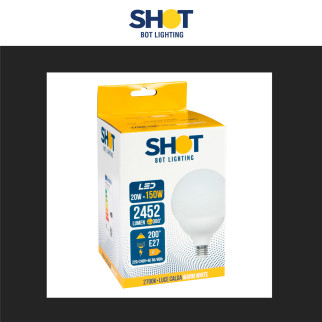 Bot Lighting Shot Lampadina LED E27 20W Bulb G120 Globo SMD - mod.