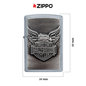 Zippo Accendino Ricaricabile ed Antivento con Fantasia