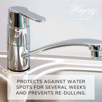 Hagerty White Metal Duster Panno Pulente con Azione Antiossidante per Acciaio e Metalli Bianchi