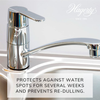 Hagerty White Metal Duster Panno Pulente con Azione Antiossidante per Acciaio e Metalli Bianchi